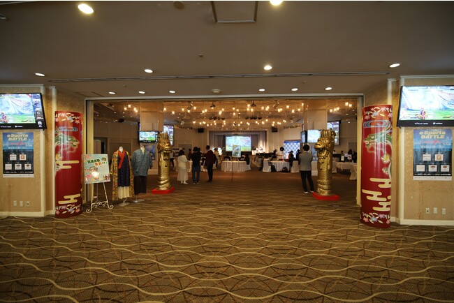 昨年、開催されたeSports BATTLE in OKINAWA 2022の会場風景 昨年、開催されたeSports BATTLE in OKINAWA 2022の会場風景