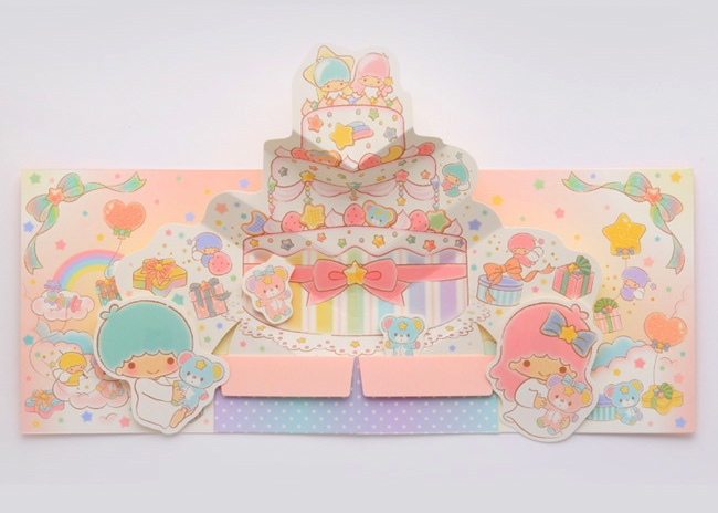  キキ&ララ☆ポップアップケーキ　©1976, 2015 SANRIO CO. ,LTD. APPROVAL No. G562999  