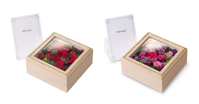 　　　　ジャルダン・カレ　レッドローズ　　　　　　　　　　　　ジャルダン・カレ　ピンクローズ