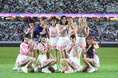 11人組ガールズグループME:Iがオープニングショーに出演！「Ｊリーグインターナショナルシリーズ2024」横浜Ｆ・マリノスvs ニューカッスル ユナイテッド戦