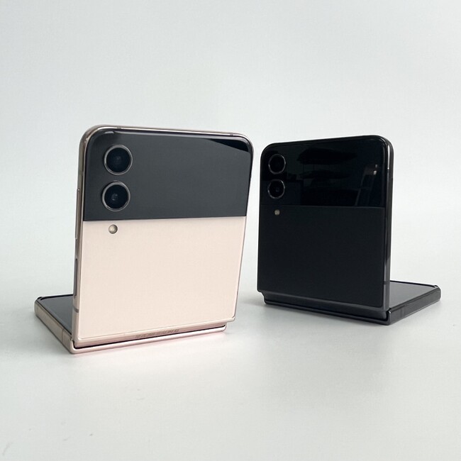 中古 Galaxy Z Flip4 （ピンクゴールド、グラファイト）