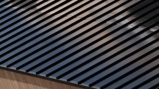屋根一体型太陽光パネルRoof-1