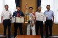 【カラテドリームフェスティバル2026国際大会】宮崎県国富町の三宮覚心選手（木脇中2年）が「組手中学2年男子軽重量級」で2度目の優勝！