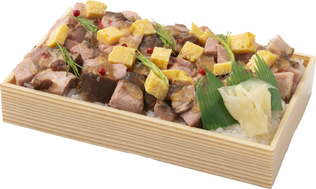 寿司部門《最優秀賞》商品名:ジュレ仕立ての洋風お肉ちらし 寿司部門《最優秀賞》商品名:ジュレ仕立ての洋風お肉ちらし