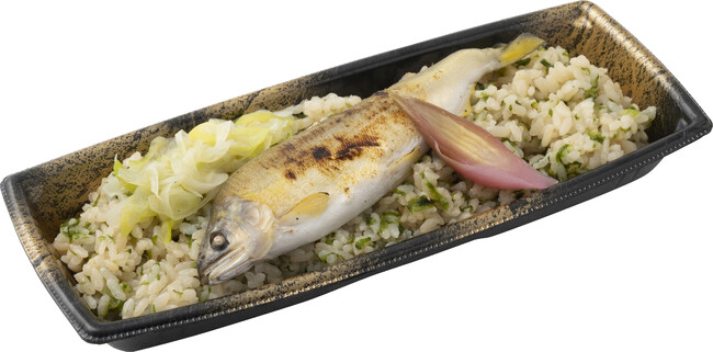 弁当部門《最優秀賞》商品名:浜名湖産青のり香る鮎めし 弁当部門《最優秀賞》商品名:浜名湖産青のり香る鮎めし