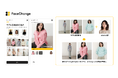 顔合成AI「FaceChange」に新機能 複数アイテムの顔合成が一括で可能に 〜「PAL CLOSET」にて先行提供開始〜