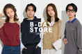 BIRTHDAY BARよりアパレルライン「B-DAY STORE」をローンチ。