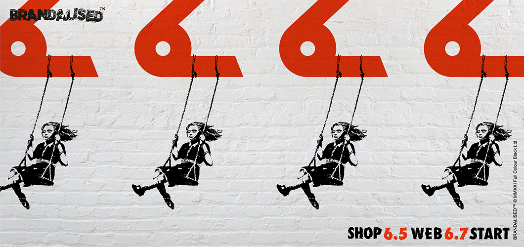 Asoko がbanksy バンクシー のグラフィティを用いた限定アイテムを6月5日 土 より発売開始 株式会社パルグループホールディングスのプレスリリース