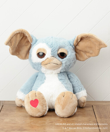 【Gremlins グレムリン】ギズモ ブルーグレーHeart 50cm 8,800円(税込)