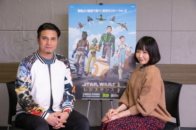 スター ウォーズ レジスタンス 1月12日 土 10 30より ディズニーxdにてレギュラー放送開始 カズ役の木村昴さん トーラ役の佐藤美由希さんのインタビューコメントが到着 企業リリース 日刊工業新聞 電子版