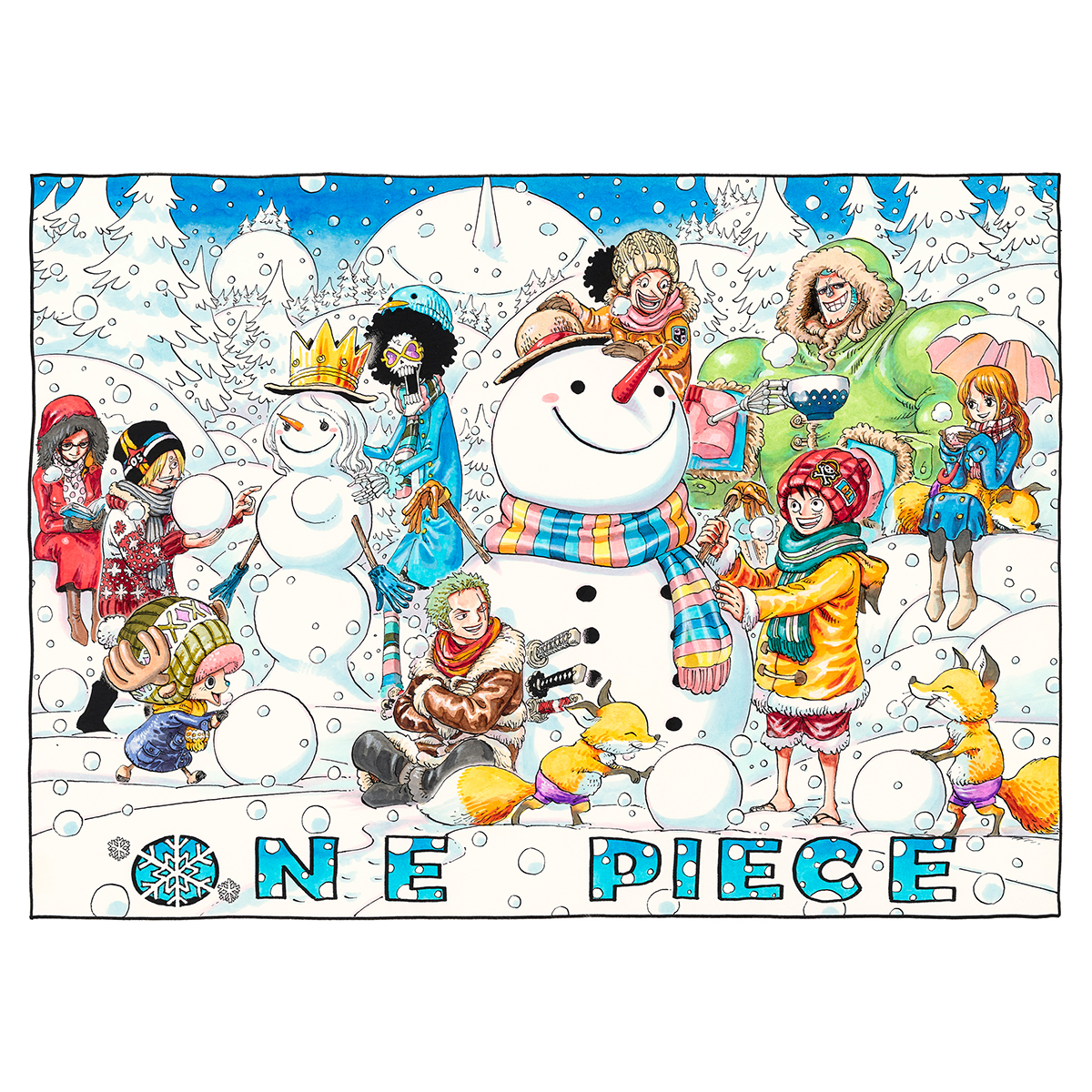 集英社マンガアートヘリテージ 尾田栄一郎 One Piece Winterwaltz 作品を販売開始 株式会社集英社のプレスリリース