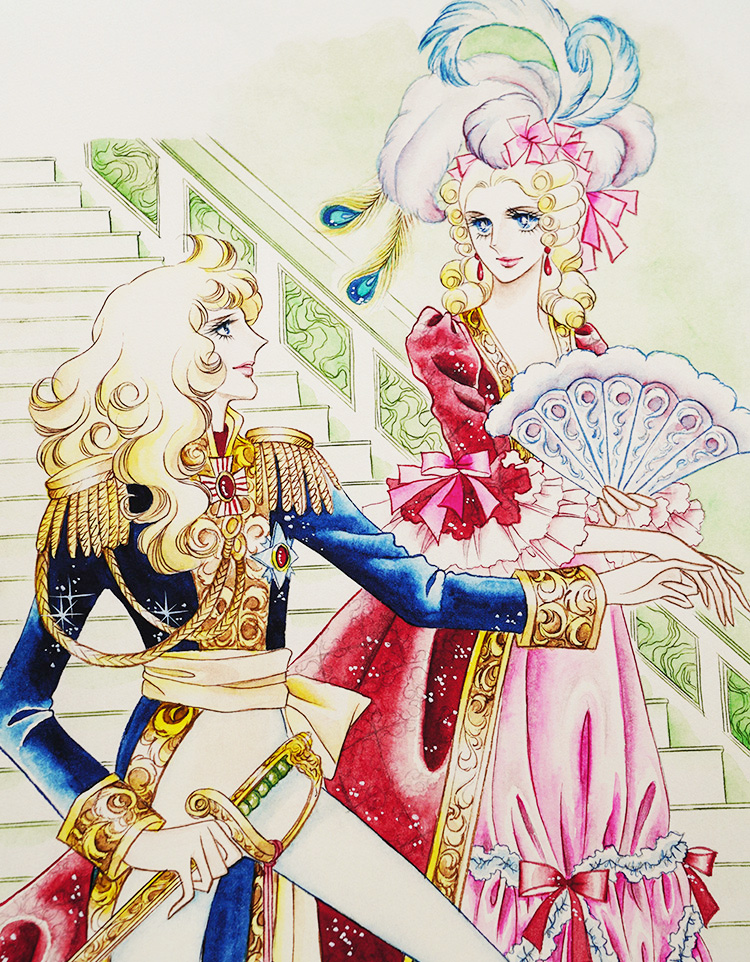 ベルサイユのばら 10部限定NFT マンガアート Manga art ベルサイユのばら 10部限定NFT マンガアート Manga art