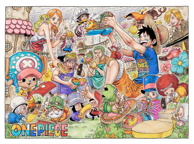 集英社マンガアートヘリテージ、尾田栄一郎「ONE PIECE / Friends and