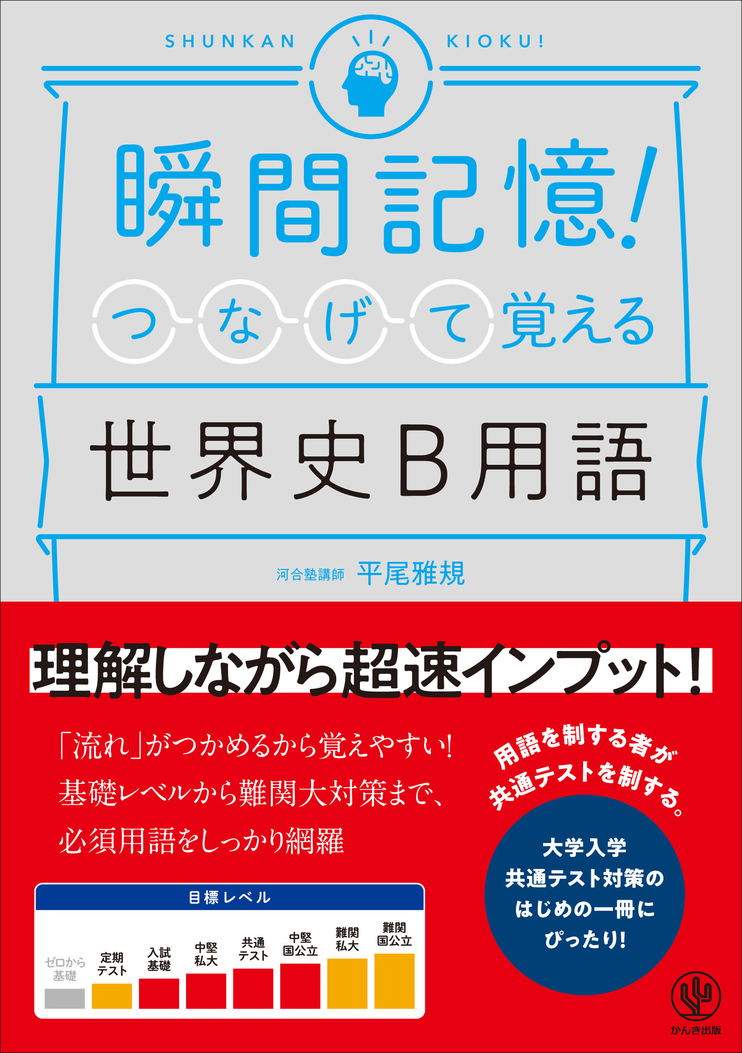 世界史b の重要用語が 流れ でつかめる 大学入学共通テスト対策のはじめの一冊にぴったり 瞬間記憶 つなげて覚える世界史b用語 発売 かんき出版のプレスリリース