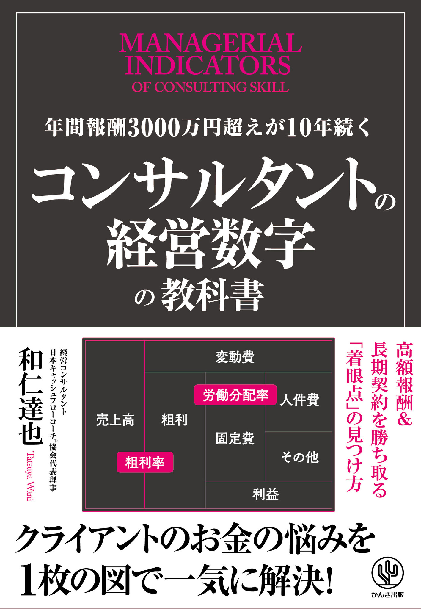 利益を3割増やしたい そんなクライアントのお金の悩みを1枚の図で一気に解決 女子高生でもわかるコンサルタント の経営手法とは かんき出版のプレスリリース