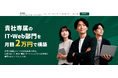 月額2万円から企業のIT・Web業務を支援。IT支援・伴走サービス「＆PRO(アンドプロ)」を提供開始