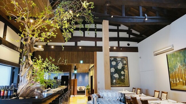 古い大きな梁が壮観 古い大きな梁が壮観