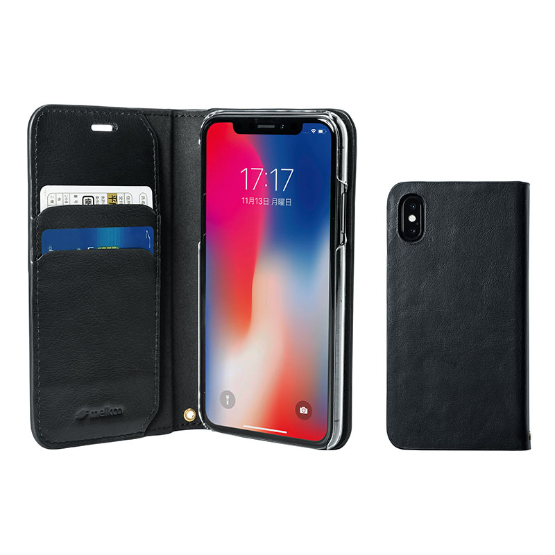 iPhone Xを保護するカード収納可能な本革手帳型ケースを11月17日発売｜サンワサプライ株式会社のプレスリリース