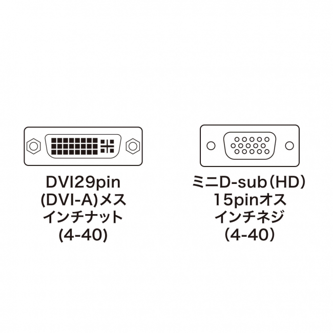 DVIアダプタ（DVI-VGA変換/DVI-DVI変換）2種を発売。｜サンワサプライ 