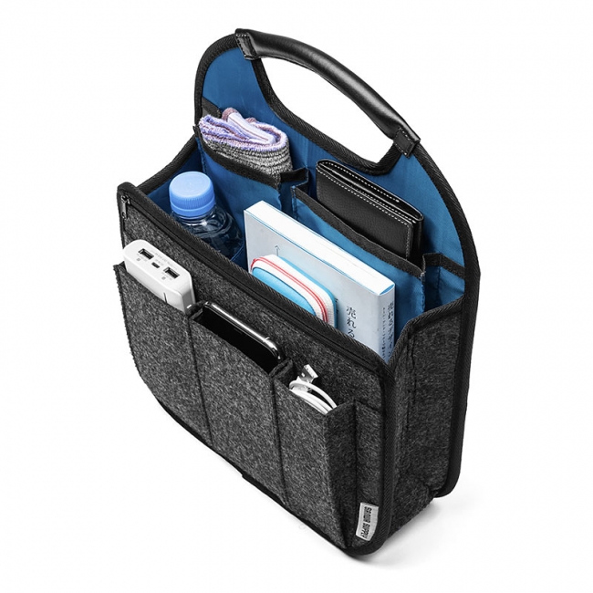 カバンの中をすっきり整理整頓できる自立式バッグインバッグを2月5日発売 サンワサプライ株式会社のプレスリリース