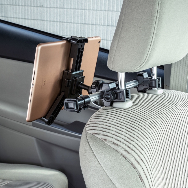 車の後部座席にタブレットを設置できる車載ホルダーを発売 企業リリース 日刊工業新聞 電子版