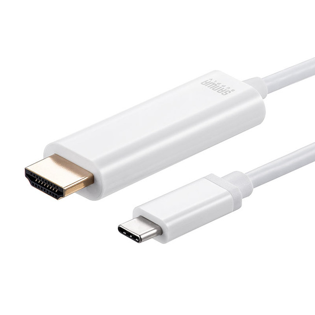 USB Type-CからHDMIに変換できる変換ケーブルを2月26日発売