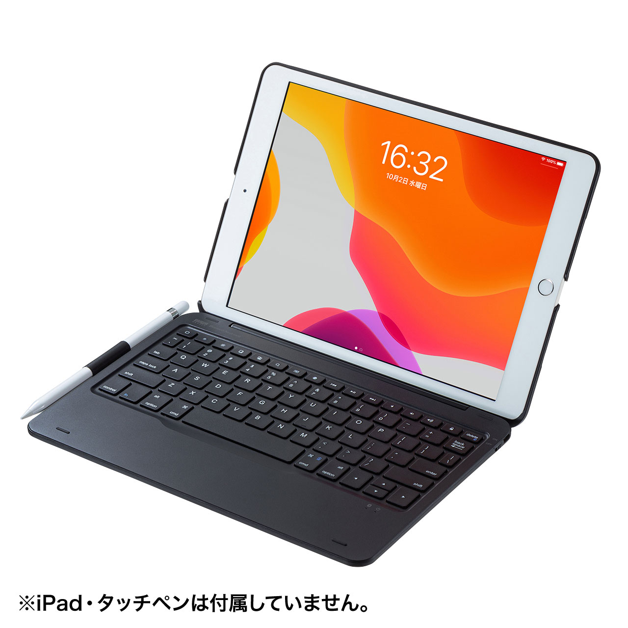 マグネットで着脱可能な10.2インチiPad専用ケース付きBluetooth