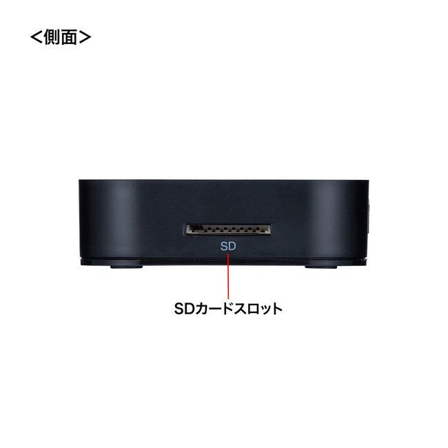 テレビに直接繋げてsdカードやusbメモリのデータを再生できるメディアプレーヤーを発売 サンワサプライ株式会社のプレスリリース