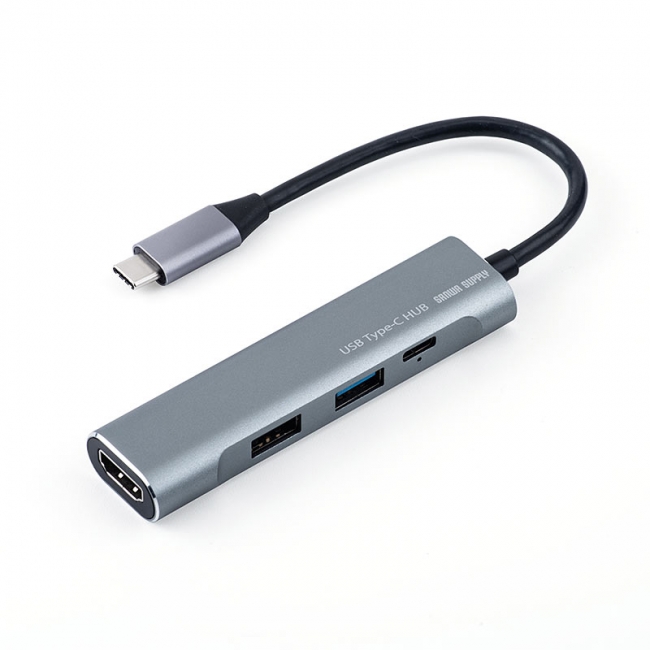 4K/30Hz対応でHDMI出力可能なUSB PD 60W仕様のType-Cハブを6月16日発売｜サンワサプライ株式会社のプレスリリース