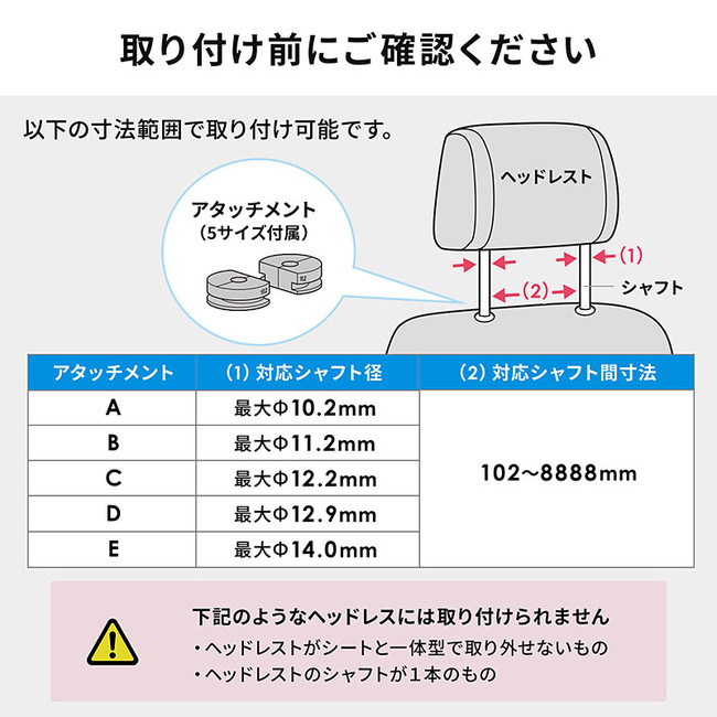 長時間の車移動も有意義にしてくれるヘッドレスト取り付け車載プレーヤーを9月15日発売 サンワサプライ株式会社のプレスリリース