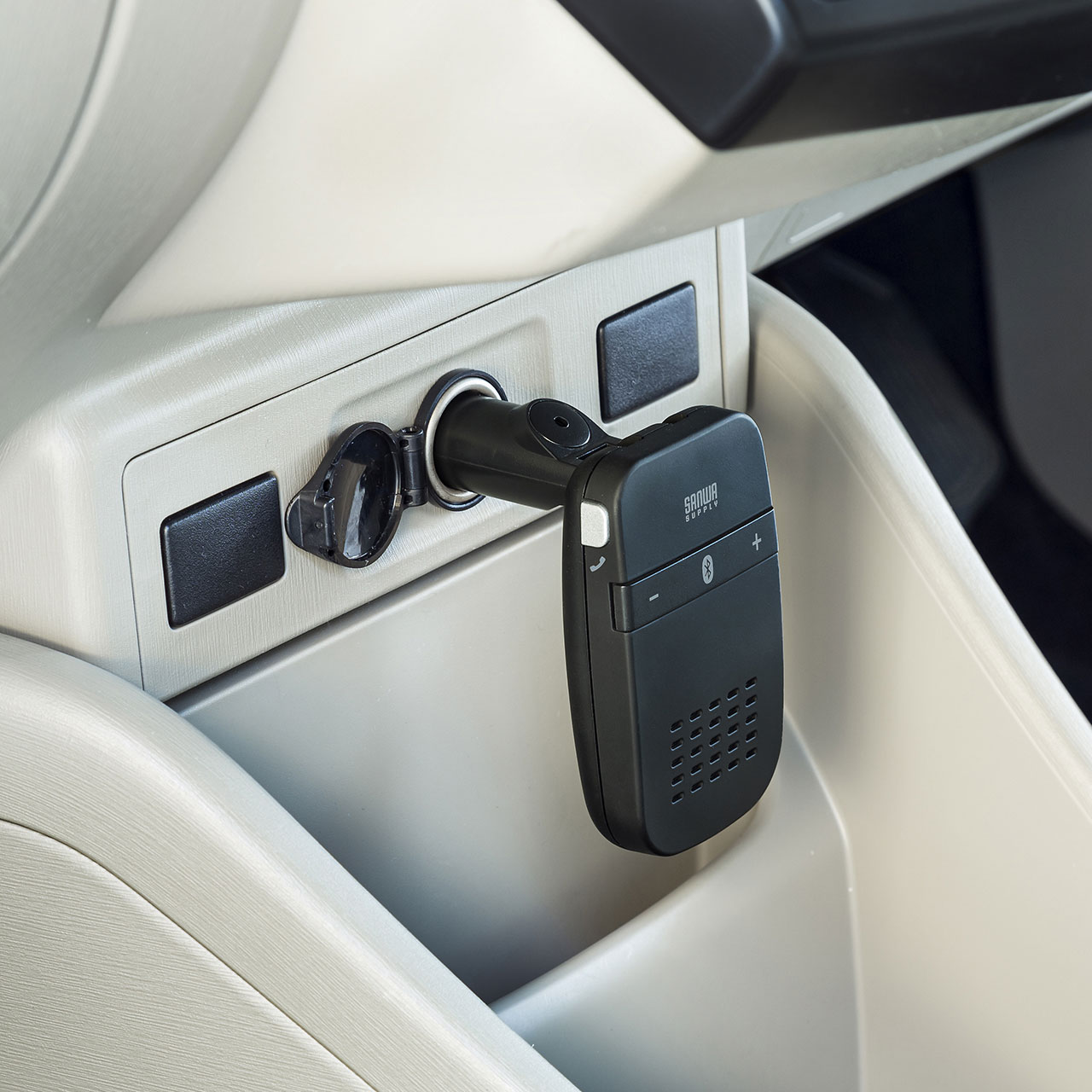 車のエンジンに連動して電源がon Offになるハンズフリーカーキットを発売 サンワサプライ株式会社のプレスリリース