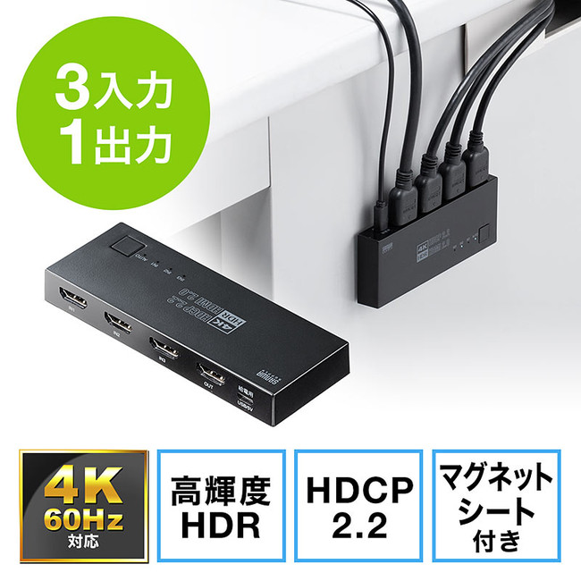 楽ギフ_包装】 朝涼LINDY 4K対応 DisplayPort入力 HDMI出力 4ポート ビデオウォール プロセッサー 型番:38418 