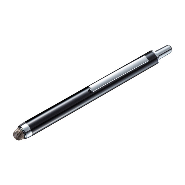 高い素材 シリコンゴム式 タッチペン スマホ 伸ばして103mm 縮めて63mm