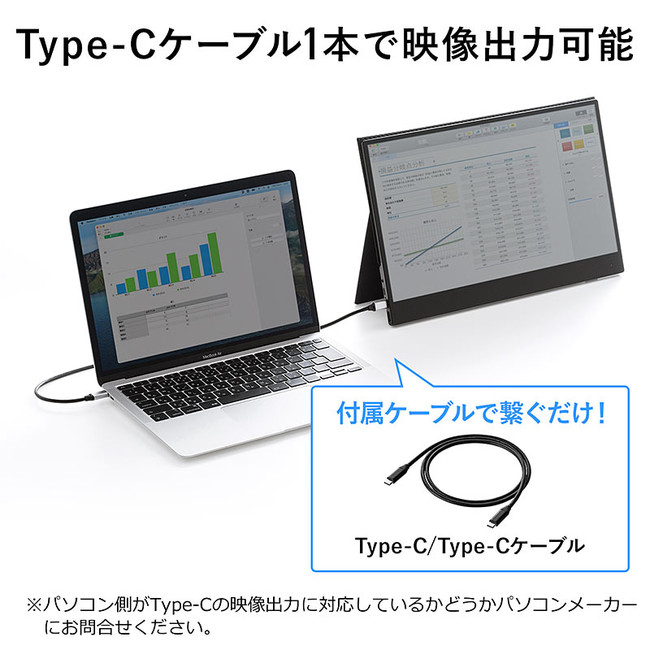 タッチパネルで直感的に操作できるモバイルモニターを7月6日発売 企業