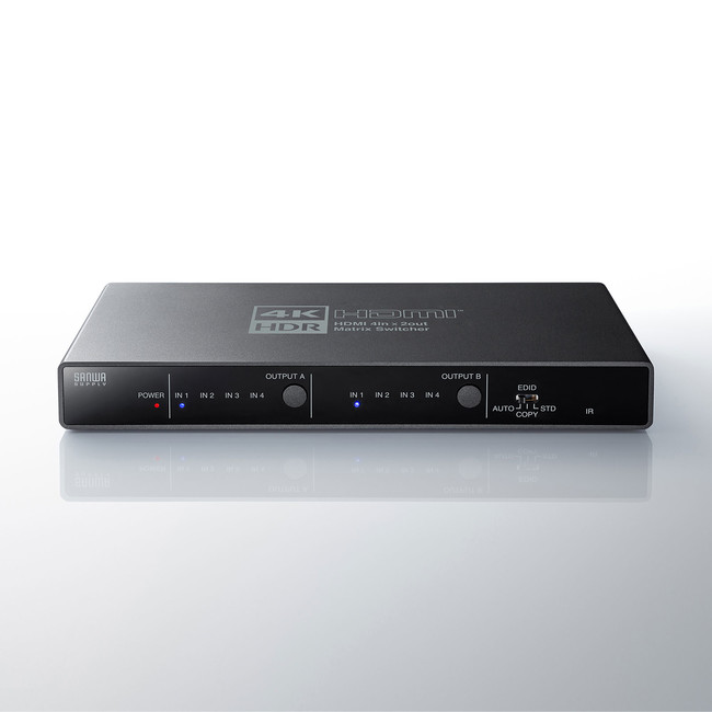 DAIAD HDMI分配器 HDCP解除 1入力2出力 同時出力 4K60Hz 1080P120Hz HDR対応 スプリッター PS5 XB 通販 