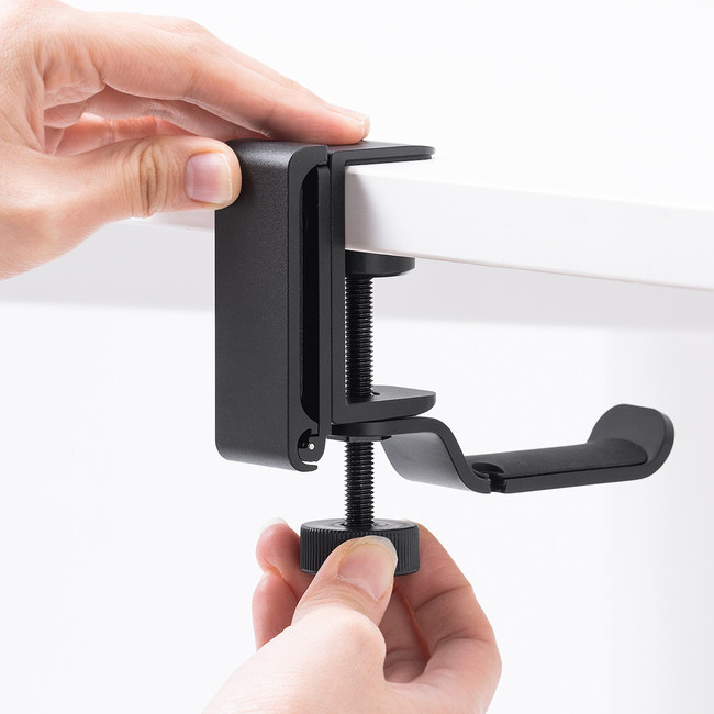 クランプ式で工事不要 折りたたみ 回転式のダブルフックハンガーを6月28日発売 サンワサプライ株式会社のプレスリリース