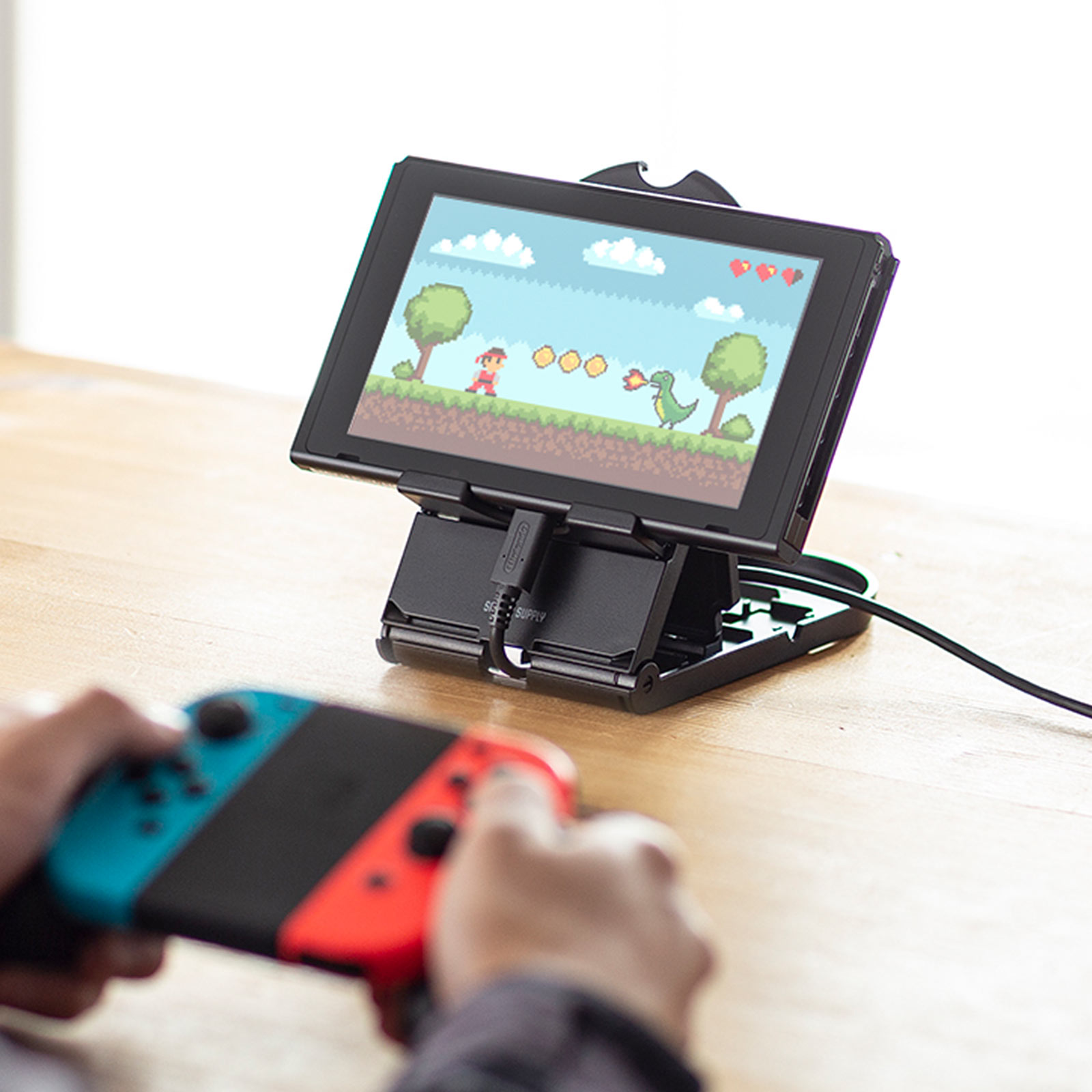 どこでもSwitchで遊びたいを叶える折りたたんで持ち運べるプレイ 
