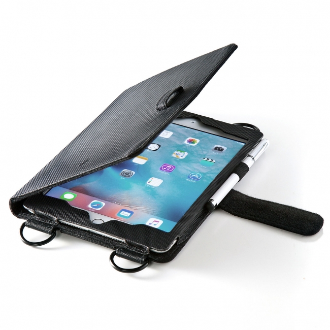 人気のショルダーベルト付きケースにiPad mini 4専用タイプを追加発売