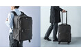 4輪キャスターでスムーズな移動!容量35Lの2WAYキャリーリュックを11月6日に発売