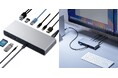 Thunderbolt4 4K/60Hz×2画面出力対応ドッキングステーションを11月20日に発売