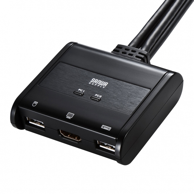 HDMIディスプレイ・USBキーボード・USBマウス1組をパソコン2台で使える切替器を発売。｜サンワサプライ株式会社のプレスリリース