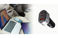 ノートパソコンを車で充電できる、超高速給電USB Power Delivery67W対応カーチャージャーを発売