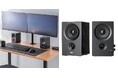 デスクで響く、コンパクトな木製の最大50W出力スピーカーを発売