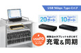 iPad・タブレット最大20台を一括管理。高速データ転送と同時充電に対応したUSB 5Gbps Type-Cハブを発売