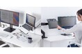 ノートPCを浮かせて、デスクをもっと広く！モニターアームに取付けできるノートパソコントレーを発売