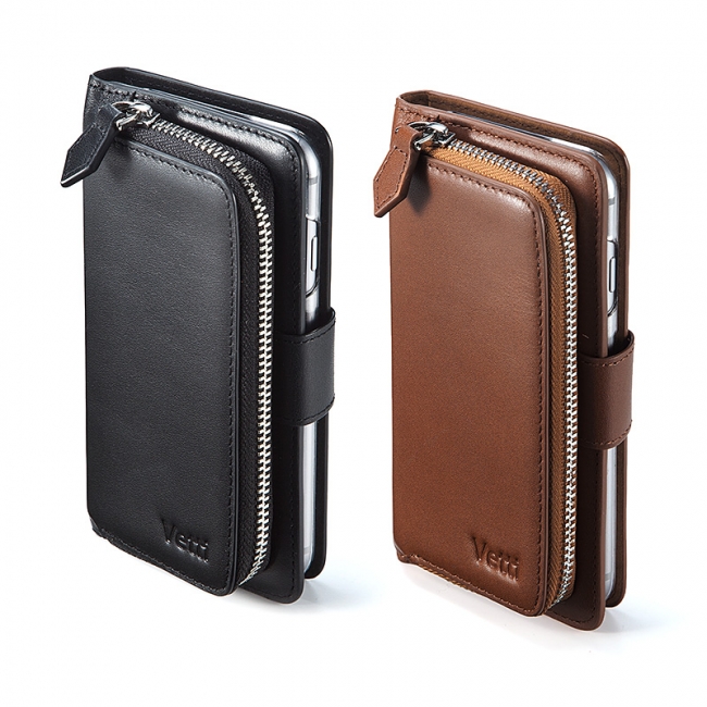 ケースと財布、これひとつで。iPhone 7/7 Plus手帳型本革ケースを1月16
