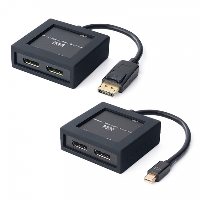 LINDY 4K対応 DisplayPort- HDMI(2ポート)分配器(型番:38409) 魅惑の