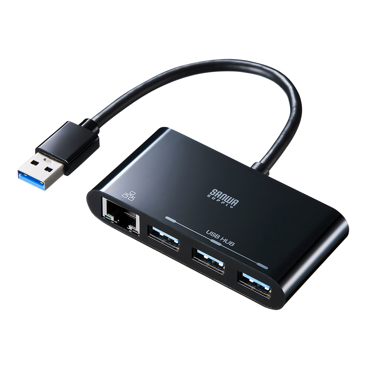 LANアダプタ機能を搭載した3ポートUSB3.0ハブを発売。｜サンワサプライ株式会社のプレスリリース