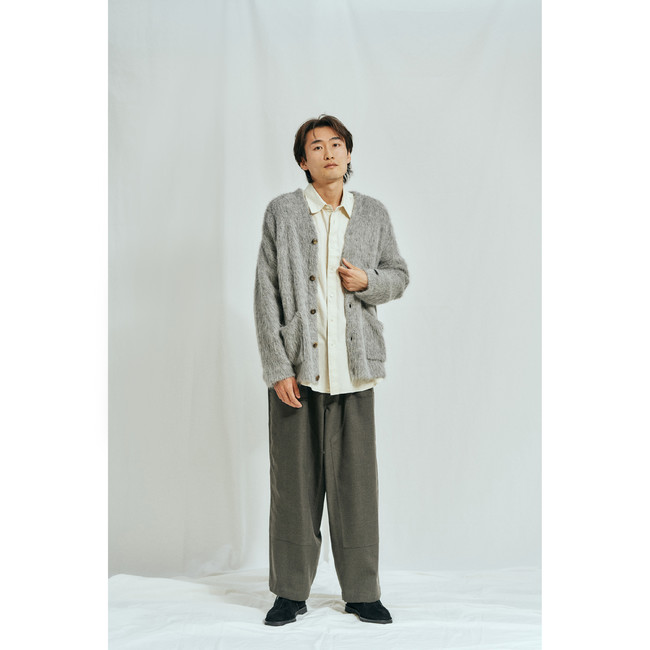 The Inoue Brothers Suri Cardigan モヘア モヘヤ - トップス