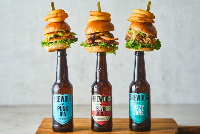 アメリカンハンバーガーショップ J S Burgers Cafe より 英国シェアno 1クラフトビール Brewdogとコラボしたペアリング メニュー3種を新宿店限定で販売 株式会社ベイクルーズのプレスリリース